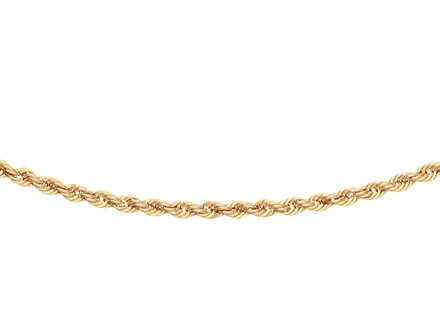 glow 14k geelgoud Koord schakelcollier 45cm 201.1461.45 glow 14k geelgoud Koord schakelcollier 45cm 201.1461.45