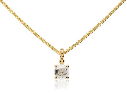 glow Elements of Love 14k collier Wit Topaas 45cm 202.2302.45 glow Elements of Love 14k collier Wit Topaas 45cm 202.2302.45