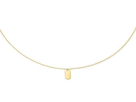 Jackie Gold Initial Necklace JKN23.354