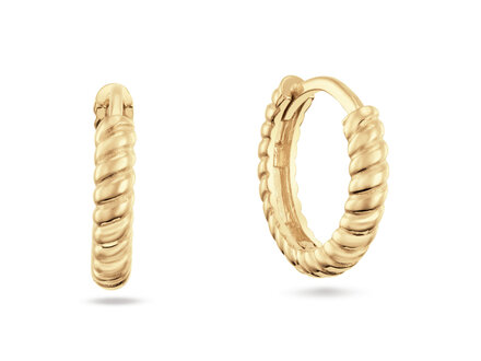 Jackie Gold Cap Ferrat Hoops JKE25.516