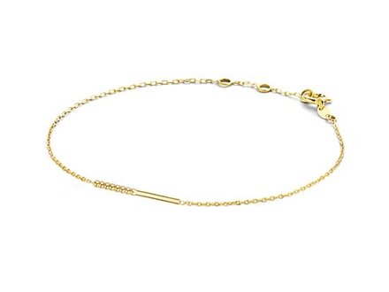 Jackie Gold Deux de belgique bracelet JKB22.252