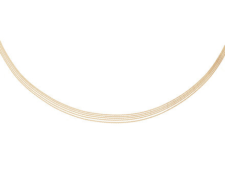 Jackie Gold Waterfall Necklace JKN24.412