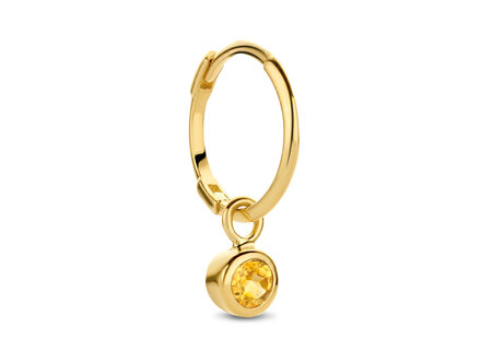 Jackie Gold Citrine Single earring JKS21.007