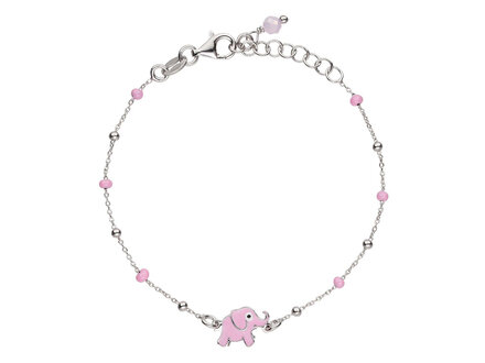 glow Zilver figaro dier armband 16cm 104.0546.20