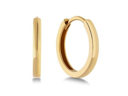 glow 14kt geelgoud creolen 12mm 207.0172.12