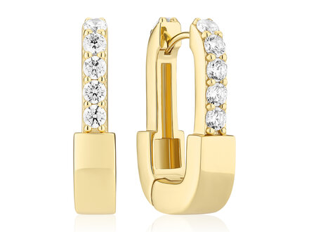 Sif Jakobs Maratea Earrings SJ-E2453-CZ-YG