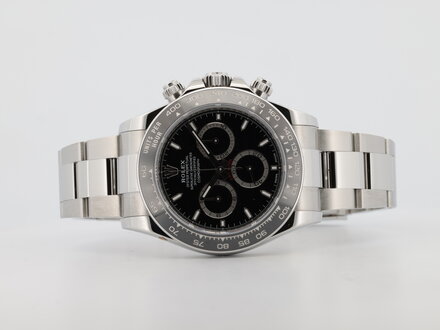 Rolex Rolex Daytona 126500LN Black Dial 12/2023 Like New Full Set