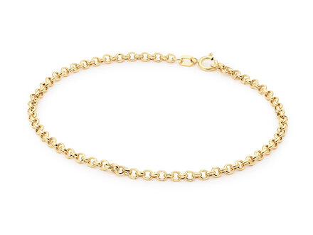 Jackie 14k geelgoud Menton armband JKB25.504