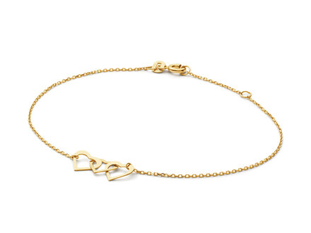 Jackie 14k geelgoud Moving Love Bracelet JKB25.550