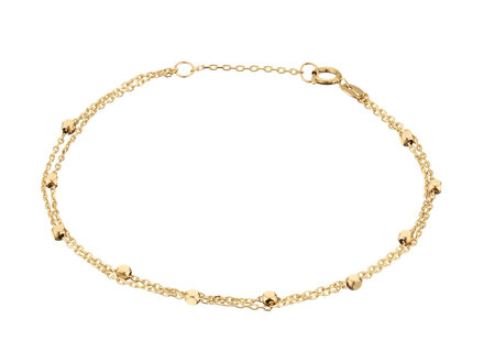 glow 14k geelgoud anker armband 19cm 204.2127.19