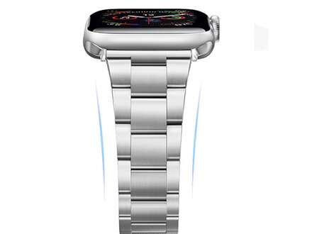 PvZ/Apple Watch Band Small Silver Stainless Steel 40/41/42mm