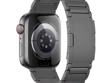 PvZ/Apple Watch Band T2 Slate titanium shiny 46mm