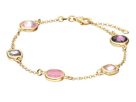 glow Color from Nature Pink Lilac jasseron armband 104.8621.19