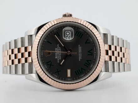 Rolex Rolex Datejust 41 126331 Wimbledon Dial Jubilee 2020 Good Condition Full Set