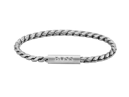 Boss Doran stalen armband 19cm HBJ1580695