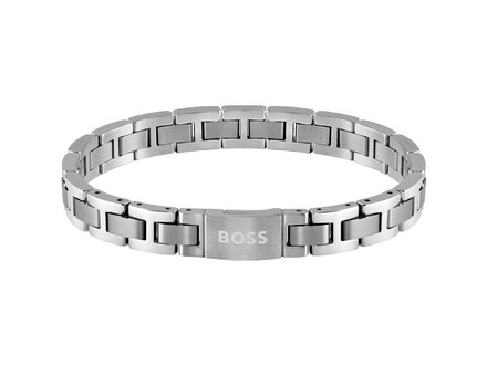 Boss Candor stalen schakelarmband 20cm HBJ1580036