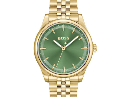 Boss Graceful staal goudkleurig 36mm HB1502780