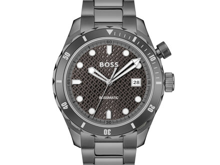 Boss Bossmatic staal black 42mm HB1514213