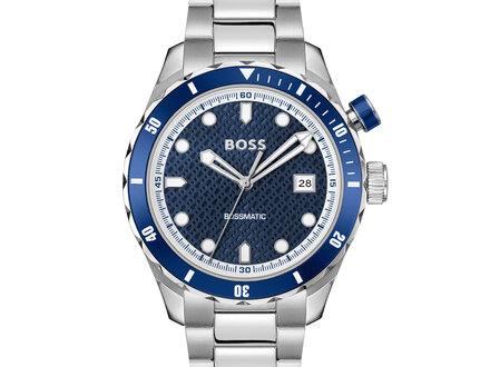 Boss Bossmatic staal blue 42mmm HB1514177