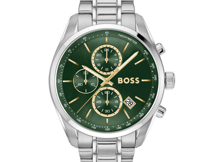 Boss Grand Prix staal green 44mm HB1514266