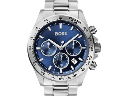 Boss Hero staal blue 43mm HB1513755