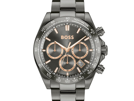 Boss Hero 2.0 staal black 43mm HB1514299