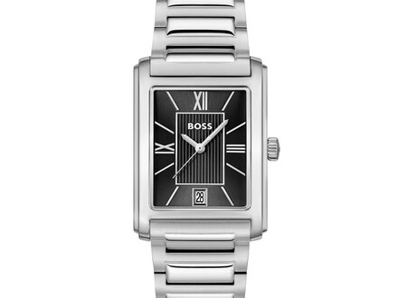 Boss Principle Dress staal black 39mm HB1514297