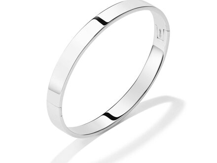 glow Zilver bangle 8x60mm 104.1158.08