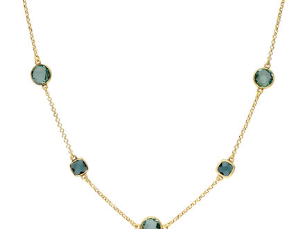 glow Colors From Nature goldplated collier 55cm 102.8611.55