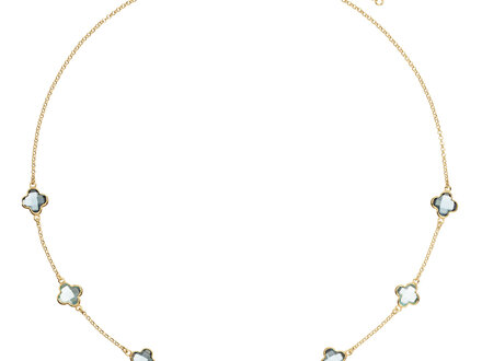 glow Sky Blue collier 55cm 102.8627.55