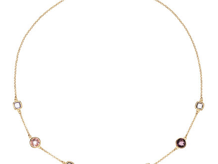 glow Pink Lilac collier 55cm 102.8621.55