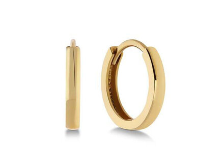 glow 14k Yellow gold klapcreolen 8mm 207.0172.08