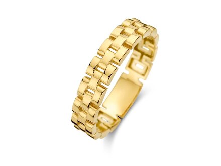Jackie 14k Yellow Gold Guell ring 4mm JKR23.311 mt 54
