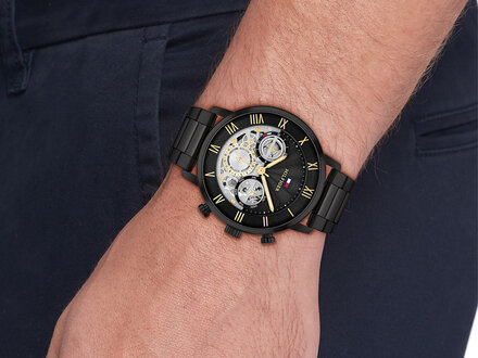 Tommy Hilfiger Legend Black 44mm TH1710706