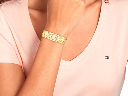 Tommy Hilfiger Ivy goldplated 21x25m TH1782787