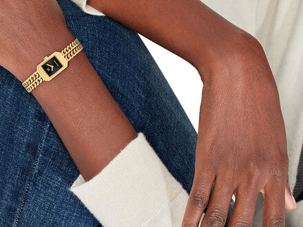 Tommy Hilfiger Sarah goudkleurig 25mm TH1782842