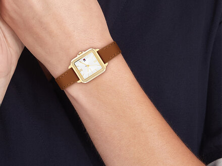 Tommy Hilfiger Mia brown leather 24mm TH1782859