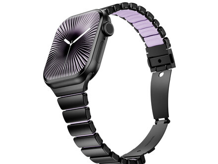 PvZ/Apple Watch Band Premium Sport black purple 40/41/42mm