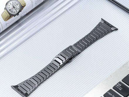 PvZ/Apple Watch Band Slate Stainless Steel band 44/45/46mm