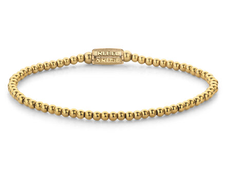 Rebel & Rose Gold-coloured Rocks - 3mm