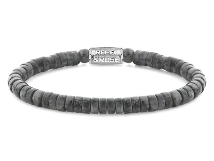 Rebel & Rose Slices - Grey Seduction - 6mm