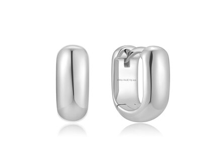 Ania Haie Silver Trailblazer Mini U-shaped Hoop creolen E067-08H
