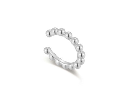 Ania Haie Silver Trailblazer Beaded Ear Cuff E066-01H