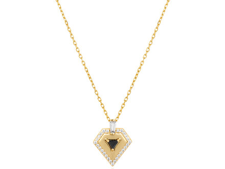 Ania Haie Goldplated Sunshine Chaser Geometric collier N059-05G