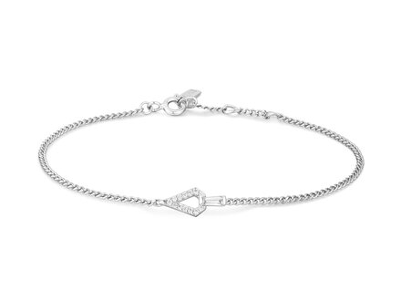 Ania Haie silver Sunshine Chaser geomatric armband B059-02H