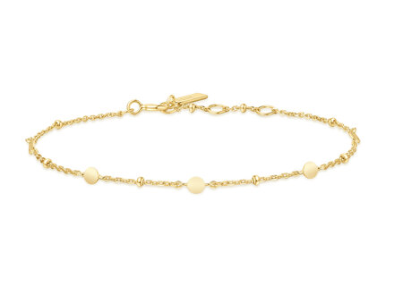 Ania Haie Goldplated Chill Voyager Disc Station armband B063-01G