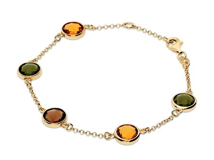 glow Goldplated Colors From Nature Autumn armband 19cm 104.8610.19