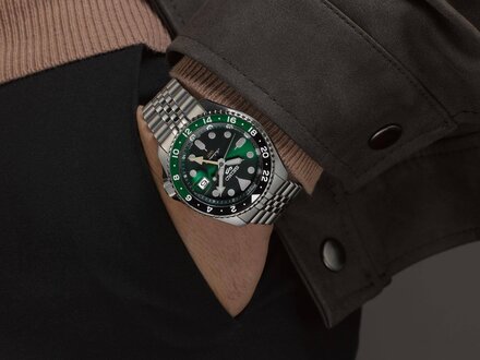 Seiko 5 sports GMT automatic SSK035K1