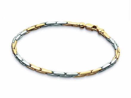 glow 14k geelgoud Elegant Strength anker armband 19cm 204.2236.19