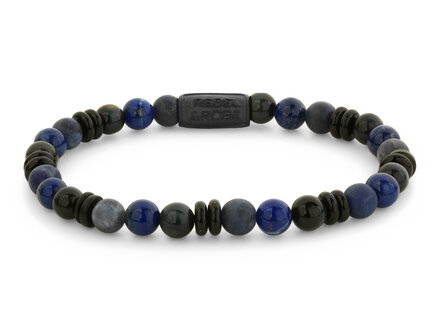 Rebel & Rose Variations Mix-Blue - 6mm